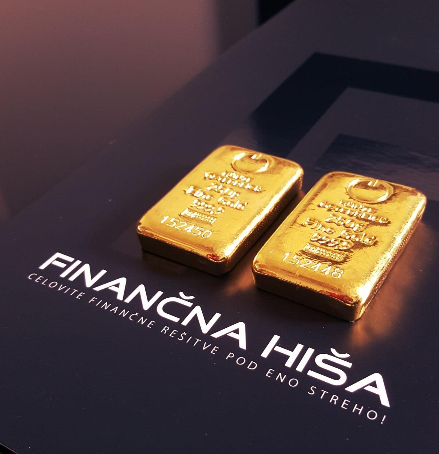 Naložbeno zlato ali delnice?